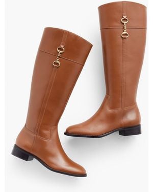 Talbots Tish Bit Riding Boots - Brown