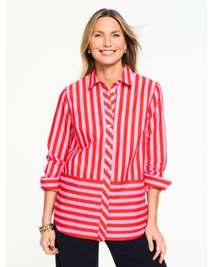 Talbots Modern Classic Shirt - Red