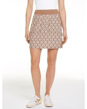 Talbots Lightweight Woven Stretch Side Slit Skort - Multicolor