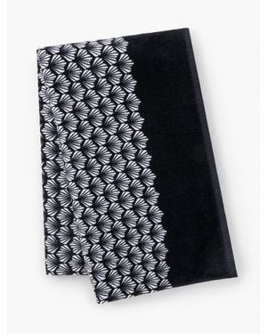 Talbots Fiji Shell Sweater Terry Towel - Black