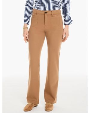 Talbots Perfect Ponte Bootcut Trousers - Blue