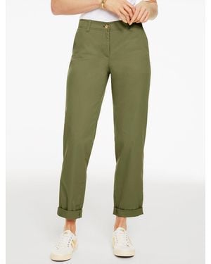Talbots Heritage Twill Everyday Chinos Pants - Green