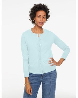 Talbots Charming Cardigan Jumper - Blue