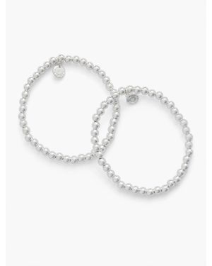 Talbots Beaded Stretch Bracelet Set - Multicolour