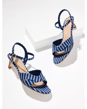 Talbots Talia Kitten Heel Sandals - Blue