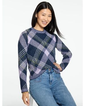 Talbots Crewneck Jumper - Blue