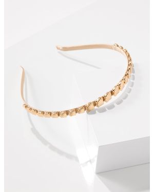 Talbots Seashell Headband - White