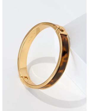 Talbots Tortoiseshell Hinge Bracelet - Metallic