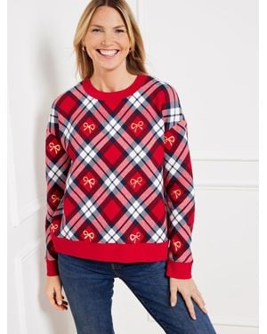 Talbots Crewneck Sweatshirt - Red