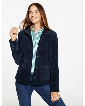 Talbots Velveteen Jacket - Blue