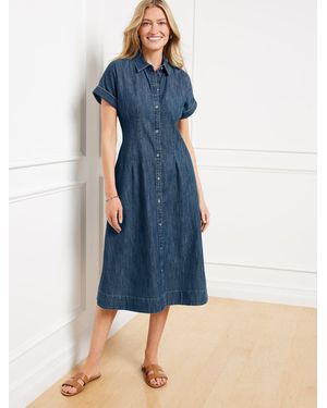 Talbots Denim Shirtdress - Blue