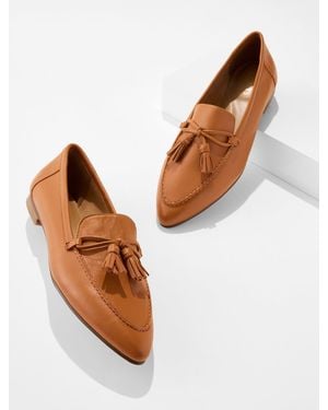 Talbots Kacey Nappa Loafers - Brown