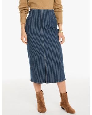 Talbots Denim Pencil Skirt - Blue