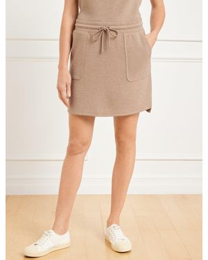 Talbots Airknit Stretch Skirt - Natural