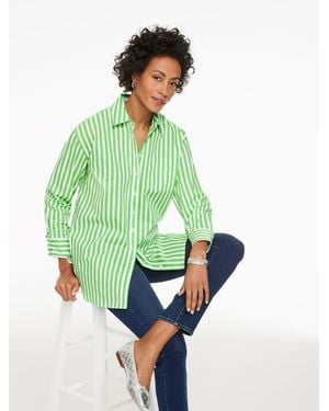 Talbots Everyday Relaxed Shirt - Green
