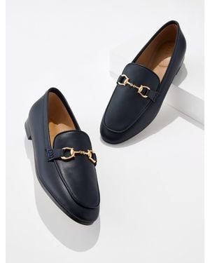 Talbots Katelyn Bit Nappa Loafers - Blue