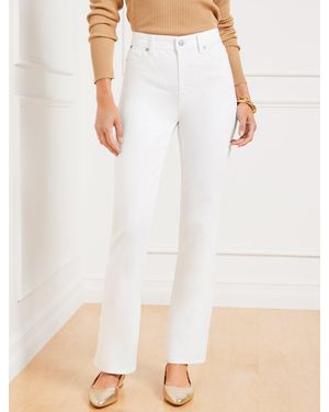 Talbots Barely Boot Jeans - White