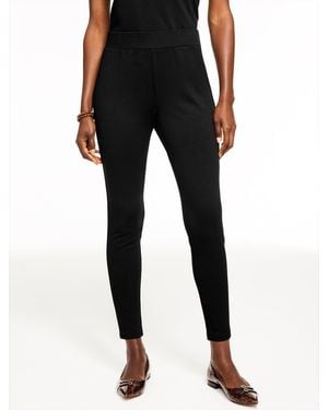 Talbots Passport Ponte Leggings - Black