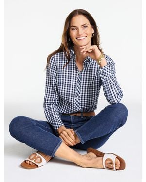 Talbots Modern Classic Shirt - Blue
