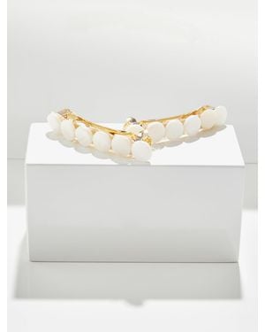 Talbots Coastal Mother Of Pearl Barrette - Gray