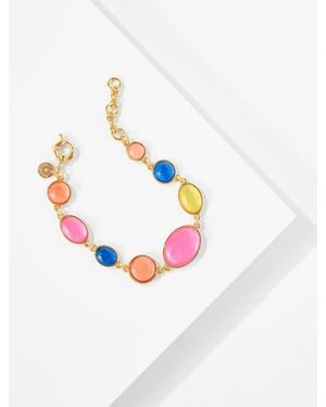 Talbots Gleam Linked Bracelet - White