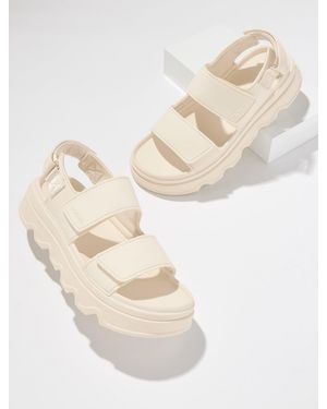 Sorel Tm Leather Sunchase Sandals - Natural