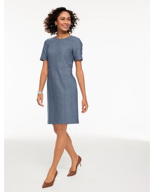 Talbots Refined Denim Dress - Blue