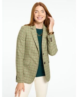Talbots Shetland Blazer - Green