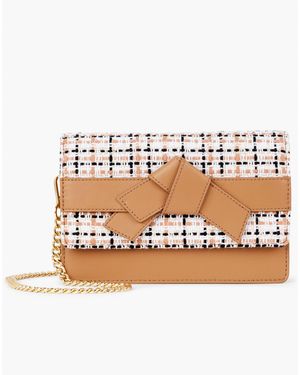 Talbots Tweed Vachetta Clutch - Multicolor