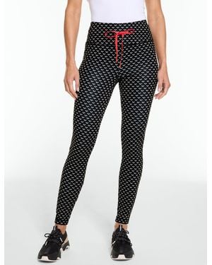 Talbots Luxe Fleeceback Leggings - Blue