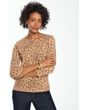 Talbots Bateau Neck T-shirt - Blue