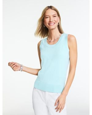 Talbots Charming Shell Jumper - Blue