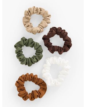 Talbots T By Scrunchie Set Of 5 - Natural