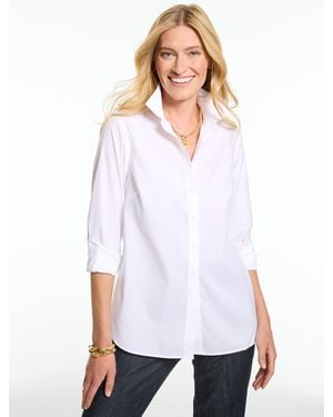 Talbots Non-iron Perfect Shirt - White