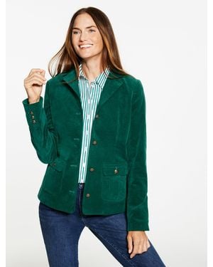 Talbots Velveteen Jacket - Green