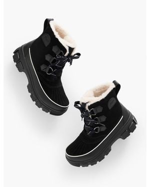 Sorel Tivolitm Iv Waterproof Leather Boots - Black