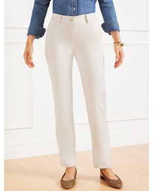 Talbots Straight Leg Perfect Chinos Trousers - Natural