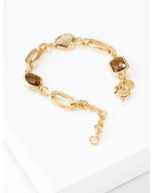 Talbots Meadow Dew Clasp Bracelet - White