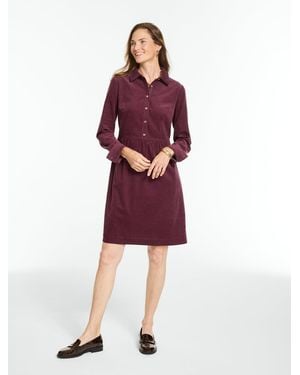 Talbots Corduroy Shirtdress - Red