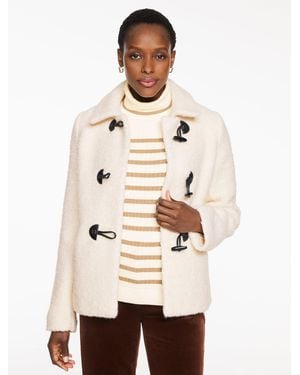 Talbots Sherpa Coat - Natural