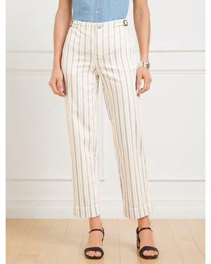 Talbots Straight Ankle Jeans - Natural