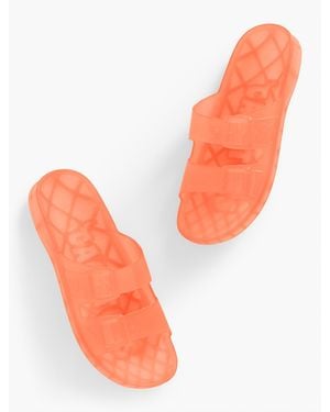CACATOES ® Anjo Transparente Slides - Orange
