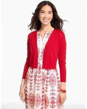Talbots Classic Shrug - Red