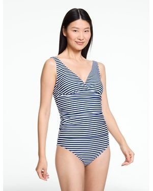 Aqua Club V-neck Tankini - Blue