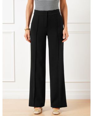 Talbots Easy Travel Wide Leg Pants - Black