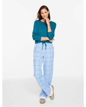 Talbots Cotton Pajama Set - Blue