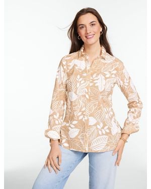 Talbots Modern Classic Shirt - Natural