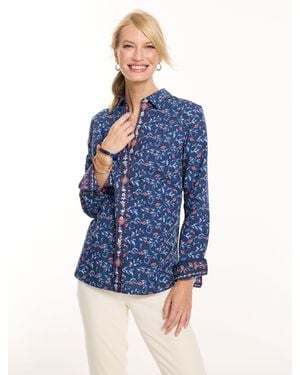 Talbots Modern Classic Shirt - Blue