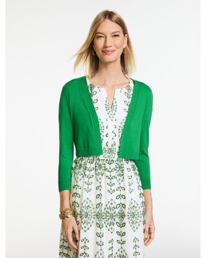 Talbots Classic Shrug - Green