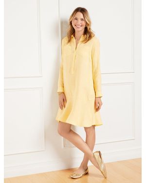 Talbots Linen Shirtdress - Natural